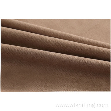 Polyester Spandex Stretch Air Layer Scuba Suede Fabric